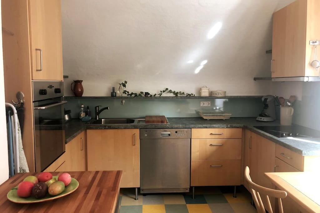 Gemuetliche Ferienwohnung Auf 2 Etagen Mit Dachterrasse Wangen im Allgäu Exterior photo