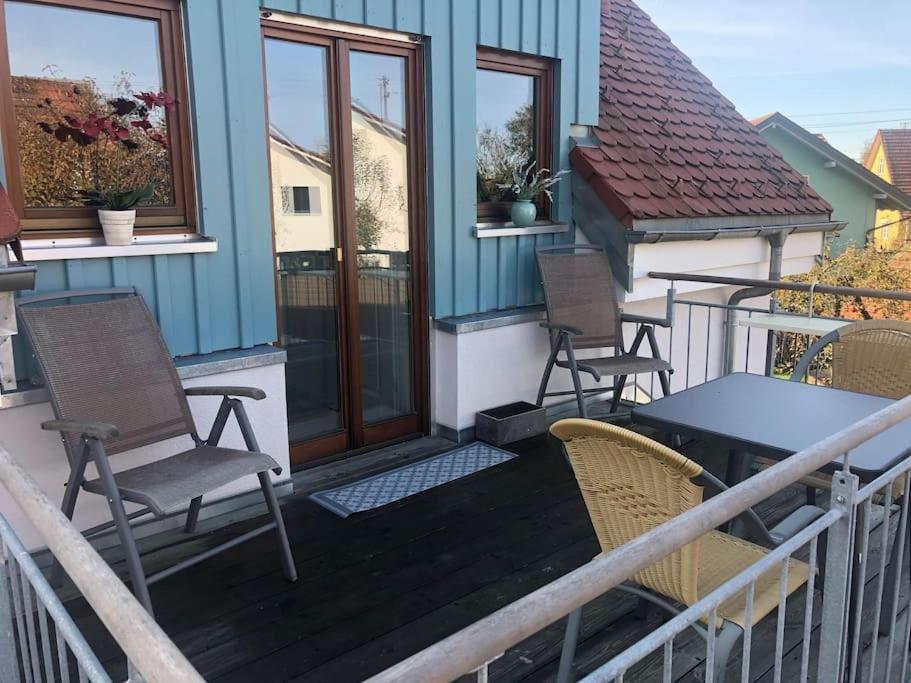 Gemuetliche Ferienwohnung Auf 2 Etagen Mit Dachterrasse Wangen im Allgäu Exterior photo