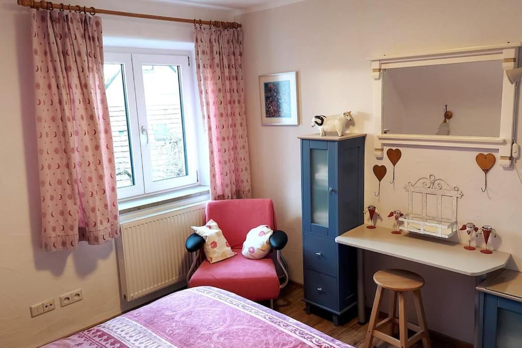 Gemuetliche Ferienwohnung Auf 2 Etagen Mit Dachterrasse Wangen im Allgäu Exterior photo